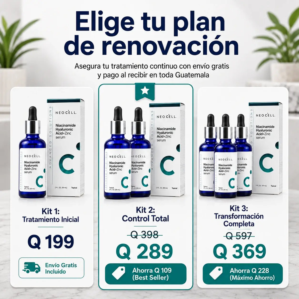 NeoCell Serum | Menos imperfecciones, más confianza en tu piel