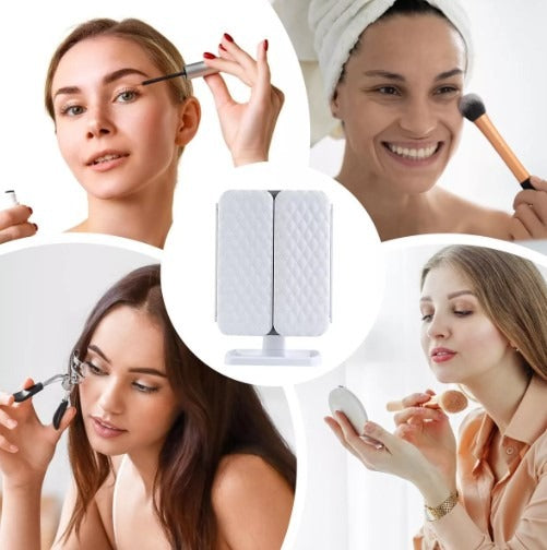 Espejo plegable LED táctil |El regalo perfecto para este día de la madre