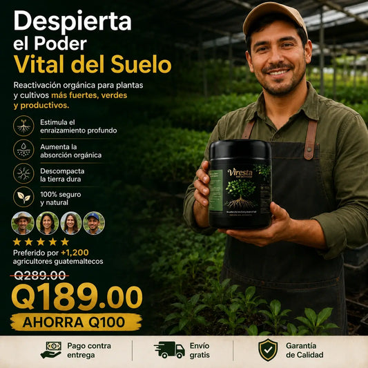 Viresta Soil Activator | Revitaliza el suelo y fortalece el crecimiento de tus árboles