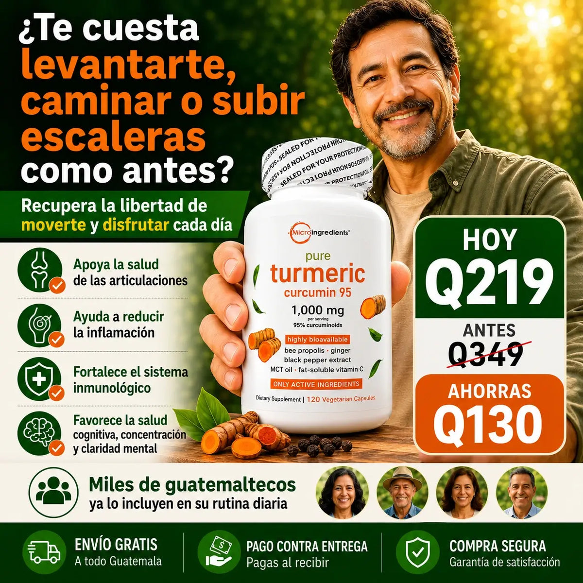 Turmeric Curcuma | Muévete con más libertad cada día