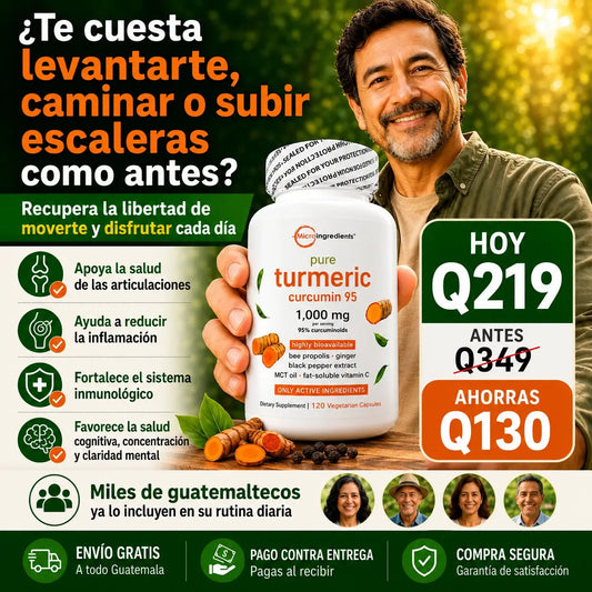 Turmeric Curcuma | Muévete con más libertad cada día