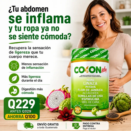 COLON PLUS | Recupera la sensación de ligereza y bienestar que tu cuerpo merece