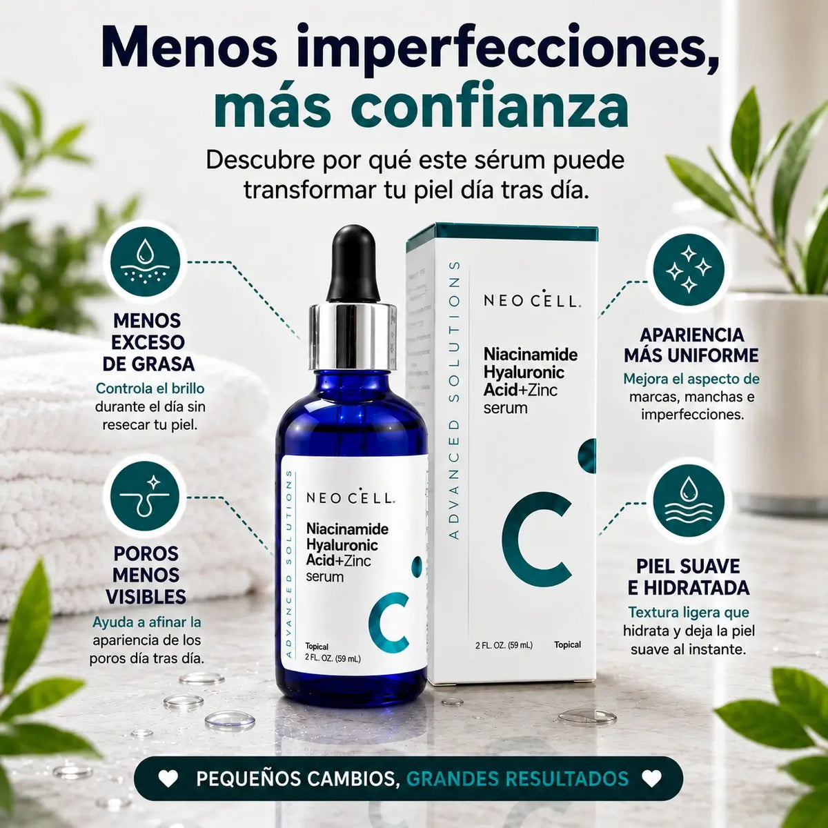 NeoCell Serum | Menos imperfecciones, más confianza en tu piel