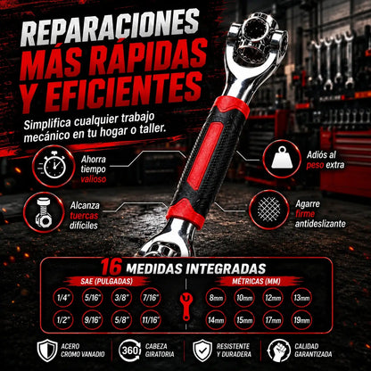 LLAVE MULTIFUNCIONAL 16 EN 1
