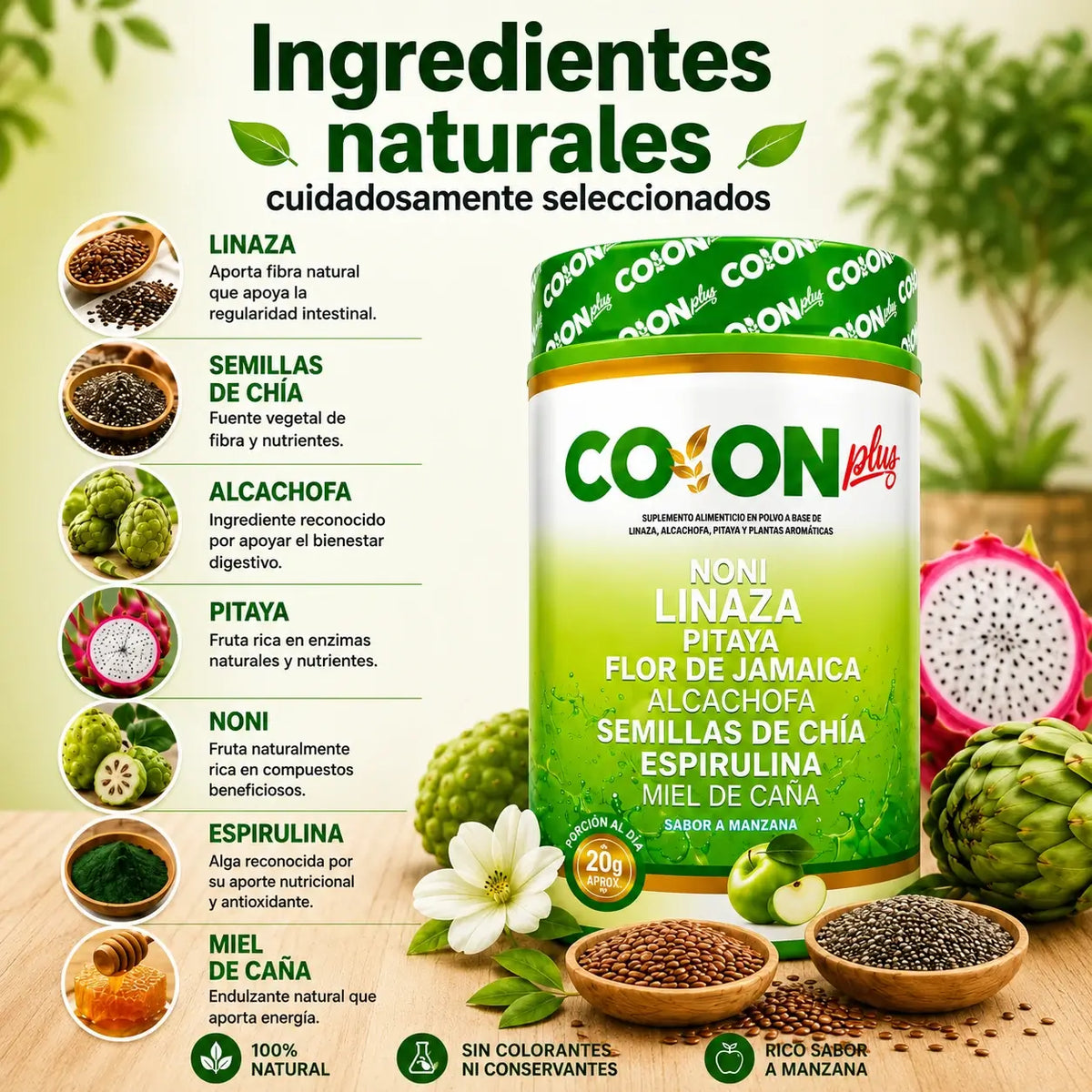 COLON PLUS | Recupera la sensación de ligereza y bienestar que tu cuerpo merece