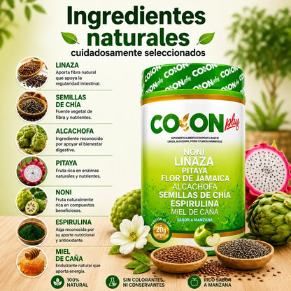 COLON PLUS | Recupera la sensación de ligereza y bienestar que tu cuerpo merece