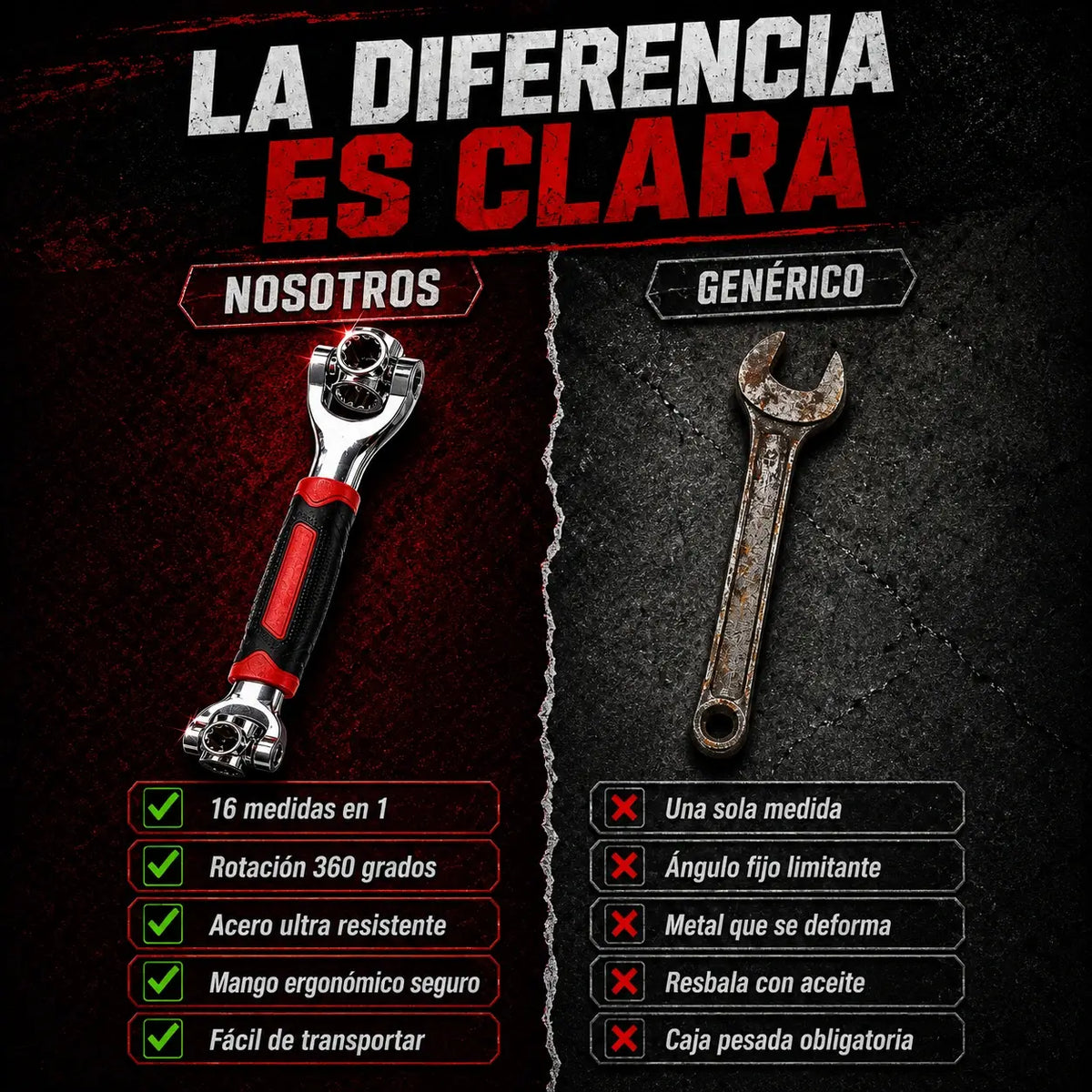LLAVE MULTIFUNCIONAL 16 EN 1