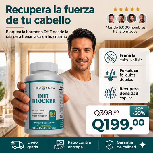 DHT BLOCKER | Recupera la fuerza de tu cabello