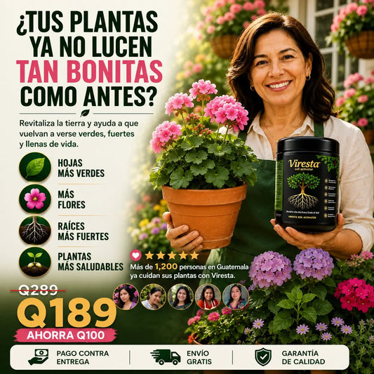 Viresta Soil Activator | Revitaliza el suelo y fortalece el crecimiento de tus plantas