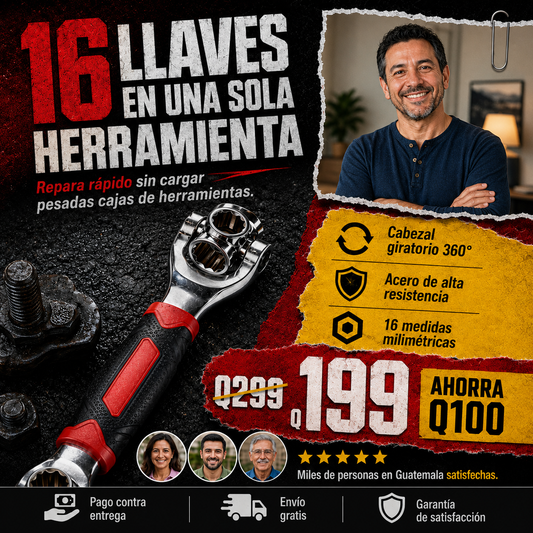 LLAVE MULTIFUNCIONAL 16 EN 1