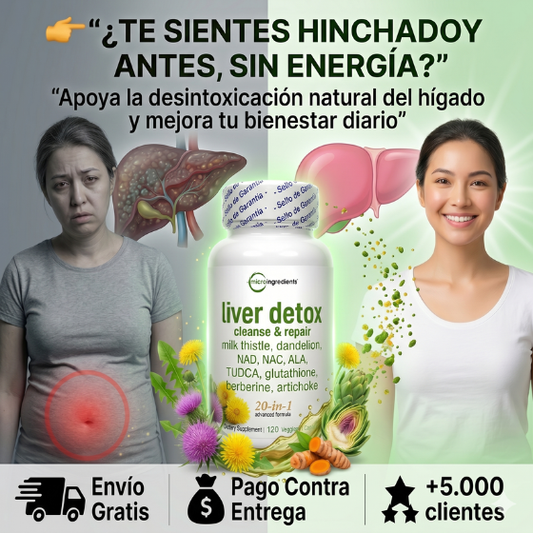 LIVER DETOX | limpia, protege y regenera las células del hígado