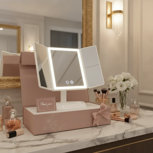 Espejo plegable LED táctil |El regalo perfecto para este día de la madre