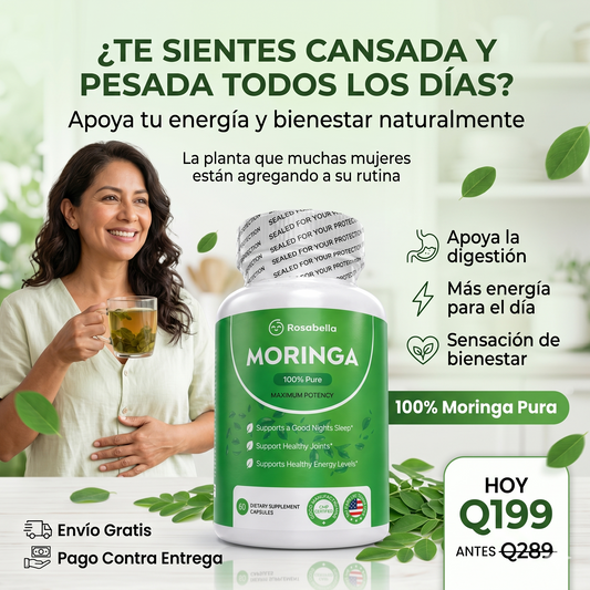 Moringa Rosabella 100% natural | Energía, digestión y vitalidad diaria