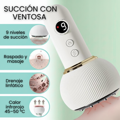 DermaSculpt Masajeador Anticelulitis con tecnología estética profesional