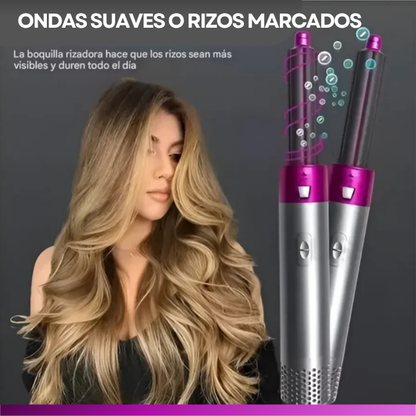 AIRGLOW | CEPILLO SECADOR PROFESIONAL 5 EN 1
