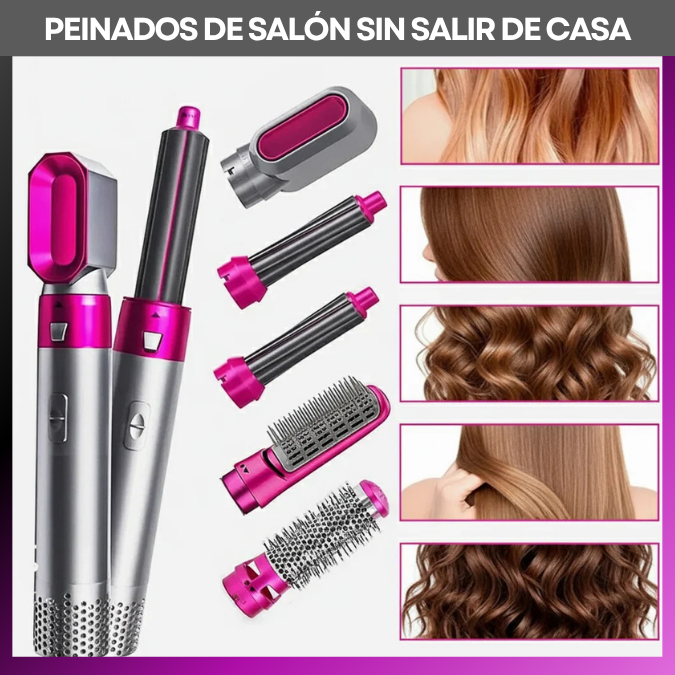 AIRGLOW | CEPILLO SECADOR PROFESIONAL 5 EN 1