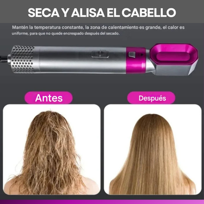 AIRGLOW | CEPILLO SECADOR PROFESIONAL 5 EN 1