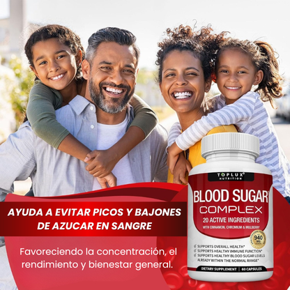 BLOOD SUGAR COMPLEX | Controla el azucar el sangre de manera natural y efectiva