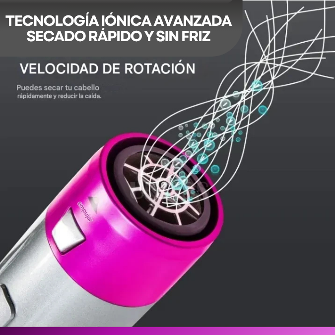 AIRGLOW | CEPILLO SECADOR PROFESIONAL 5 EN 1
