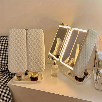 Espejo plegable LED táctil |El regalo perfecto para este día de la madre