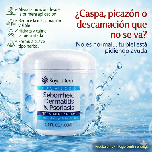 Crema para la Dermatitis seborreica o psoriasis | Recupera la paz de tu piel.